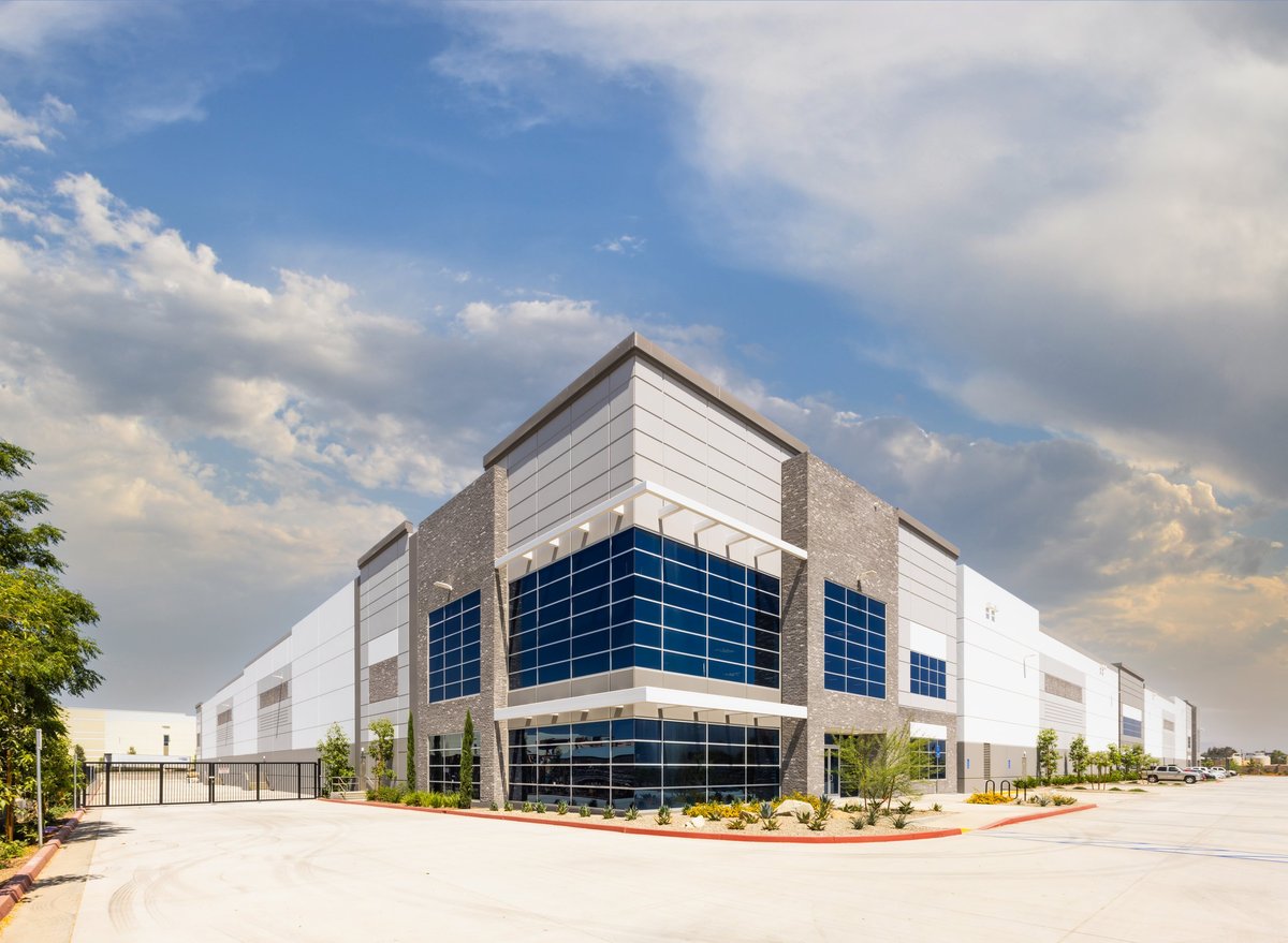 Commercial office building exterior